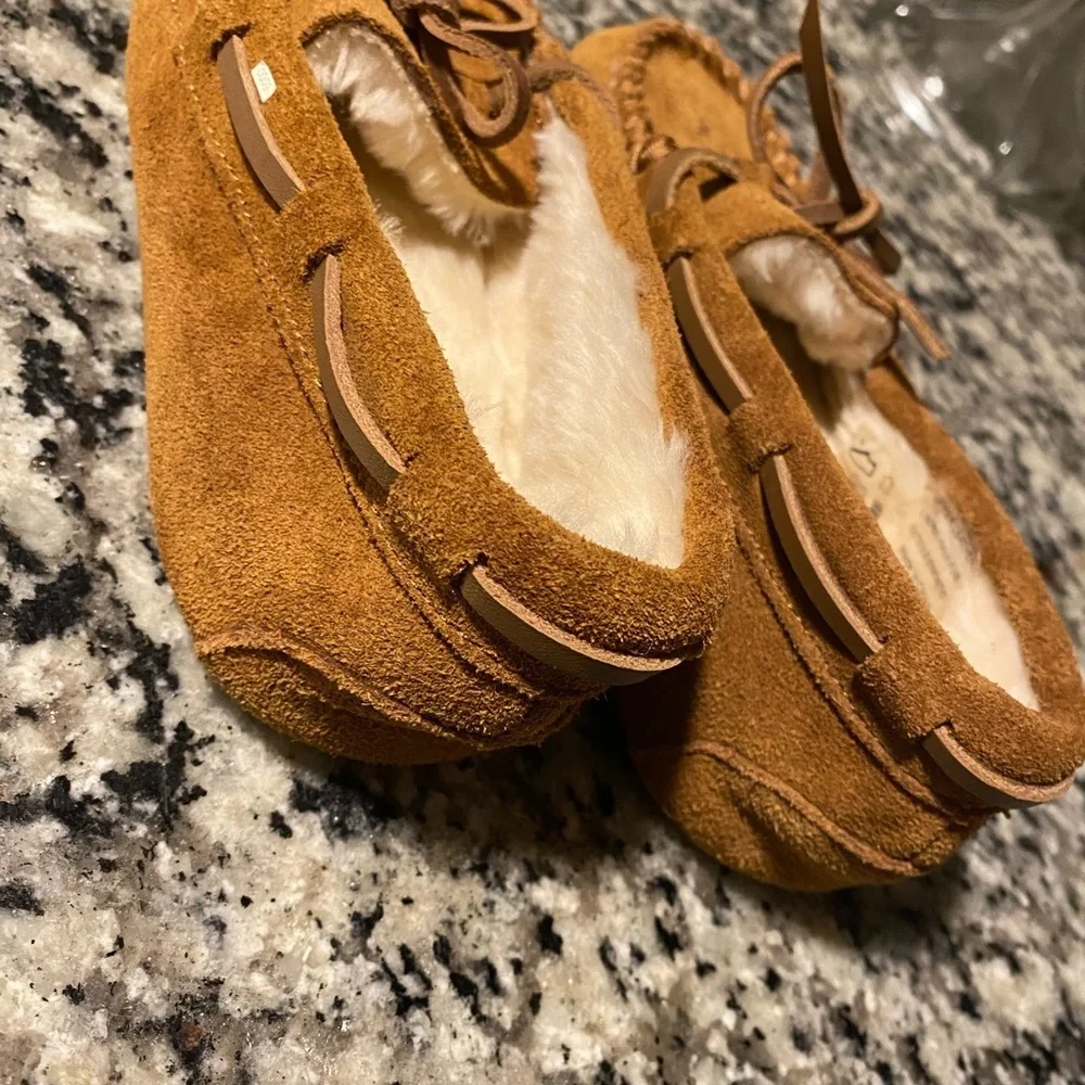J.crew kids moccasins. Very good condition. Never worn.